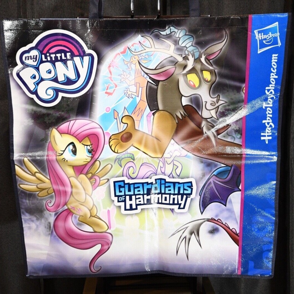 2016 San Diego Comic Con Hasbro Fluttershy Discord/Optimus Prime Bag